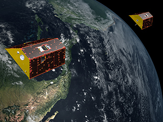 GRACE-FO in Orbit (View 2)