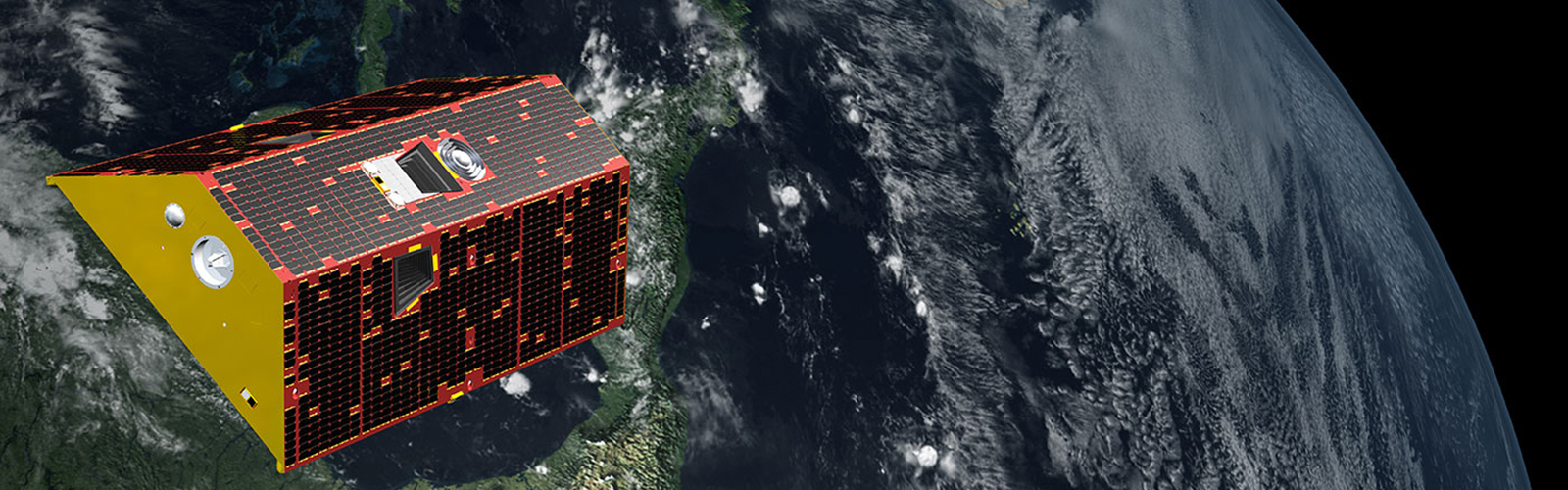 slide 3 - Illustration of the Gravity Recovery and Climate Experiment Follow-On (GRACE-FO) mission. GRACE-FO tracks the evolution of Earth's water cycle by monitoring changes in the distribution of mass on Earth. Credit: NASA/JPL-Caltech