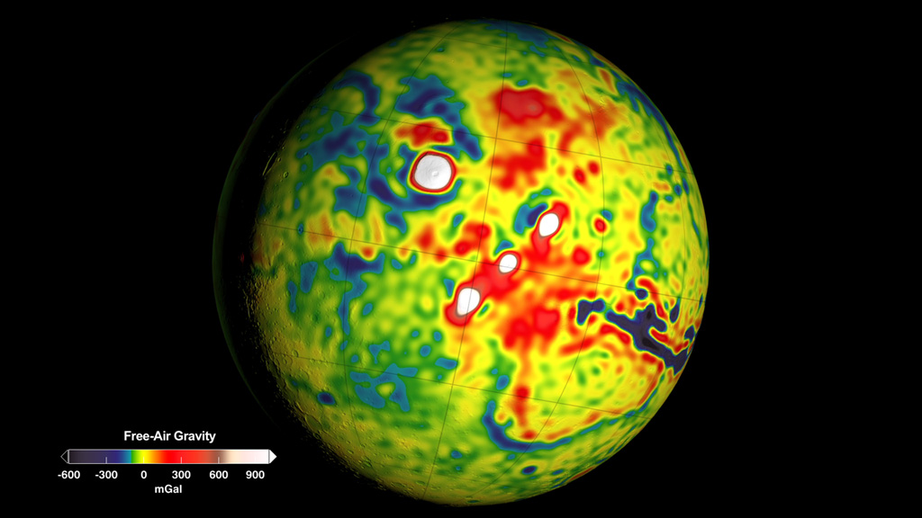 Mars Gravity Map GRACE FO